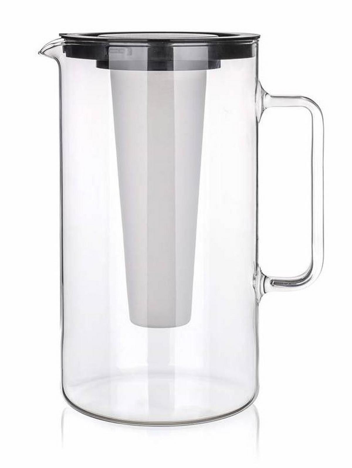 Sklenený džbán INFUSE - číra, Basics, sklo