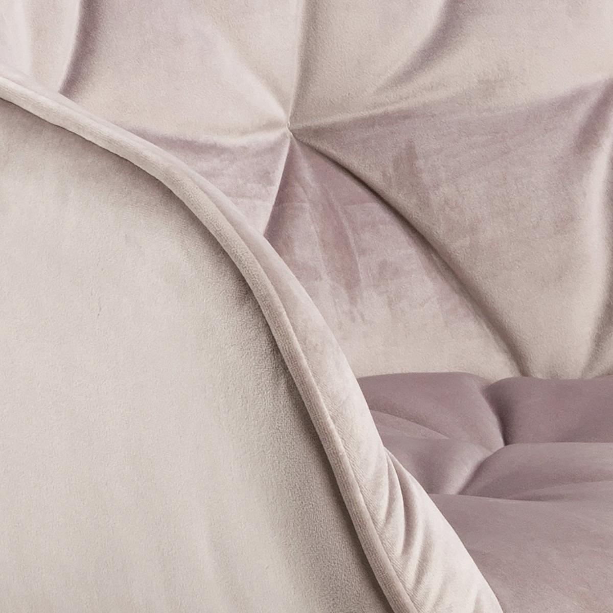 Stolička s podrúčkami BROOKE ružová - čierna/ružová, Trend, kov/textil (58/83/55cm) - Livetastic