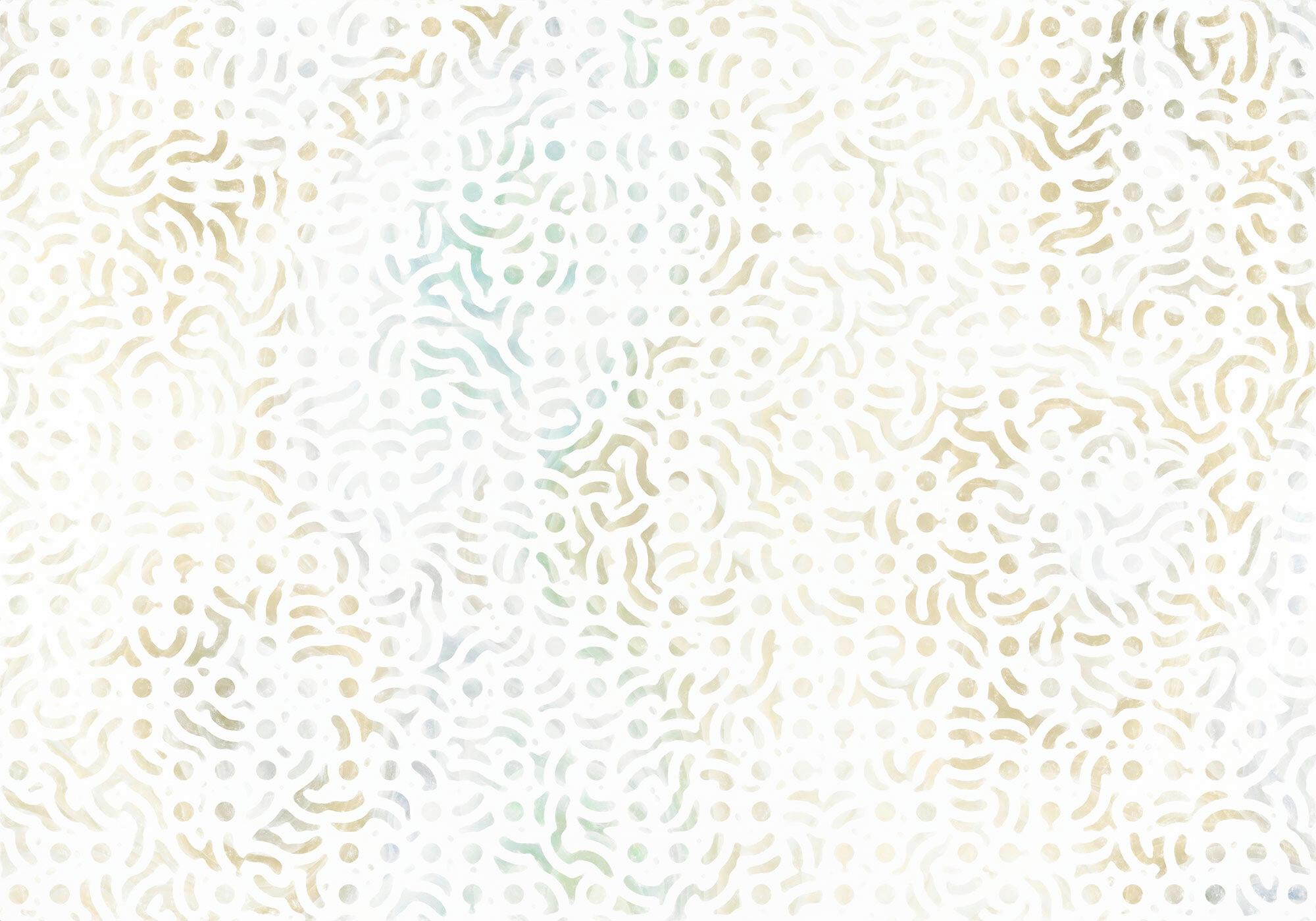 Fototapete Unique - Blau/Gelb, Trend, Papier (400/280cm) - Komar