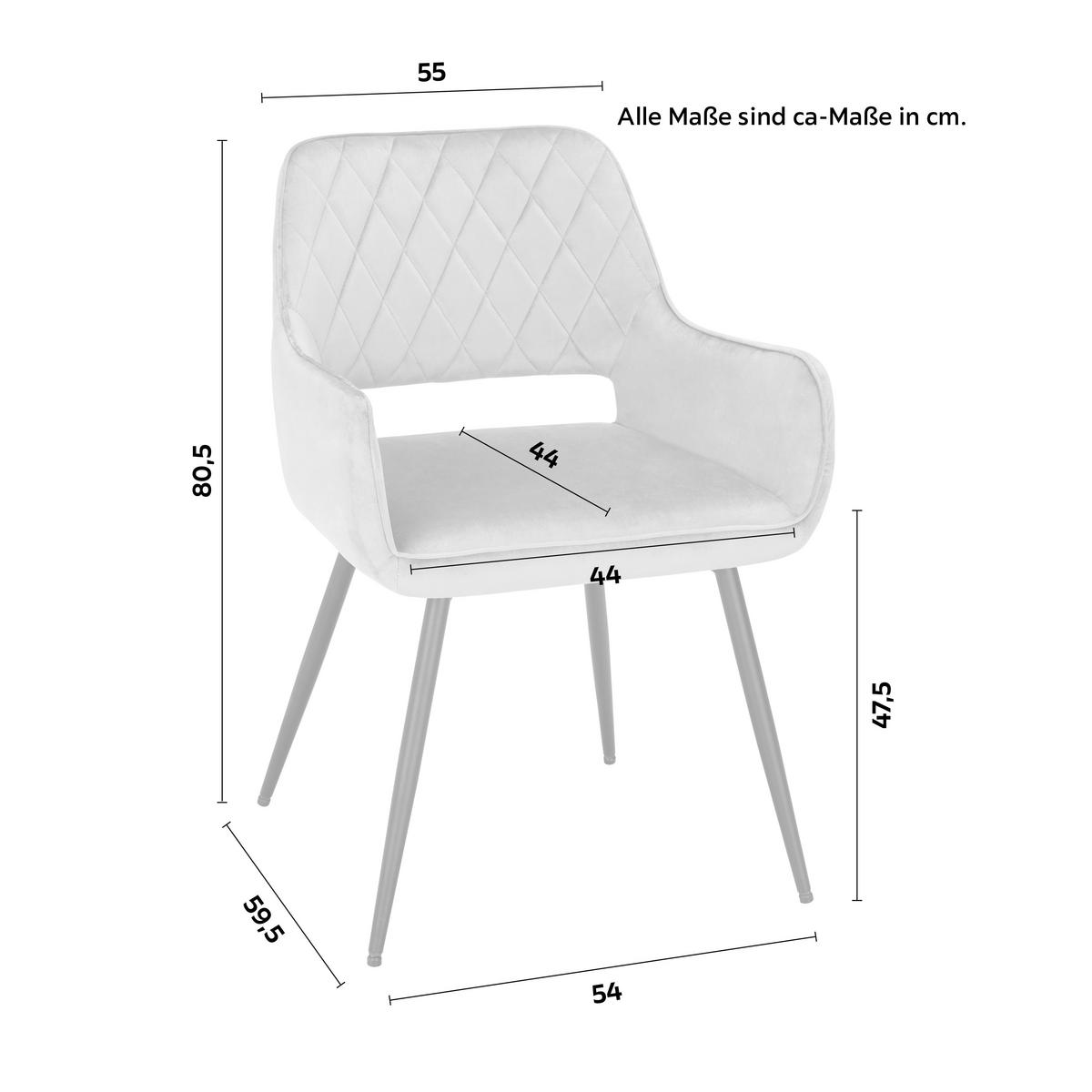 Židle SERAFINA růžová - růžová/černá, Moderní, kov/dřevo (55/80,5/59,5cm) - Mömax