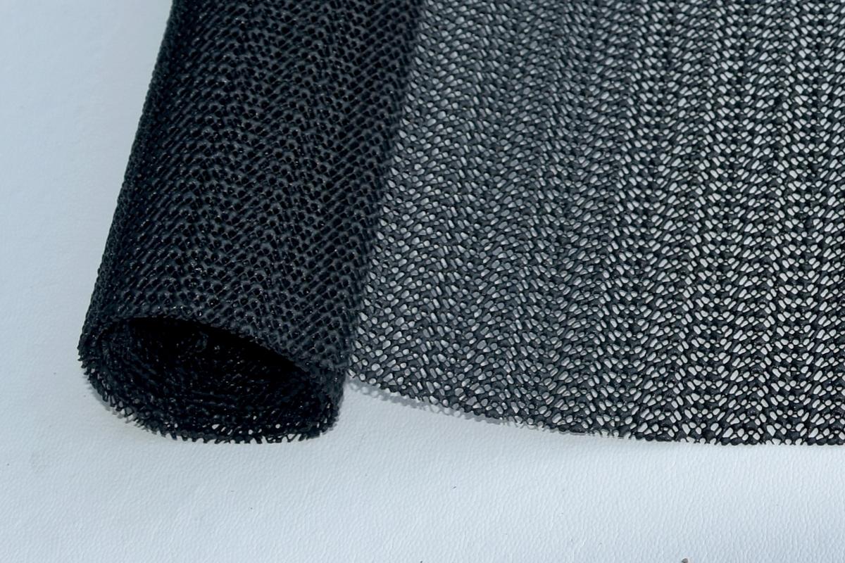 Antirutschmatte Inge B/l: 45/125 Cm, Zuschneidbar - Schwarz/Braun, KONVENTIONELL, Kunststoff (45/125cm) - Homezone