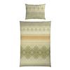 Bettwäsche Sigrid - Senfgelb/Olivgrün, ROMANTIK / LANDHAUS, Textil - James Wood