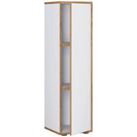 Aktenschrank Salia Weiß, Honigeiche B: 30 cm - Honigeiche/Weiß, Design, Holzwerkstoff (30/110/33cm) - MID.YOU