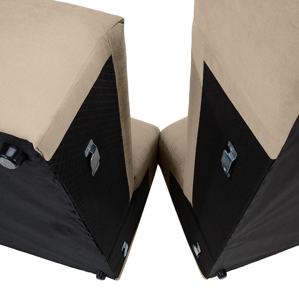 Ecksofa Bolt, Taupe S: 160x255 cm - Taupe, MODERN, Textil (160/255cm) - Trendmanufaktur