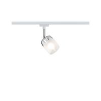Schienensystem Urail Strahler 95343 Spotkopf Schwenkbar - Weiß, Design, Glas/Metall (7,4/12,8/11,5cm) - Paulmann