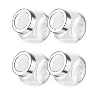 Sada koreničiek Regina, 4-dielna - číra, Konventionell, kov/plast - Modern Living