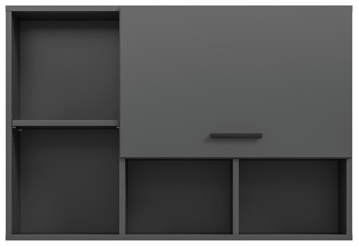 Hängeschrank Free Anthrazit B: 95 cm - Anthrazit, Basics, Holzwerkstoff (95/64/34cm) - MID.YOU