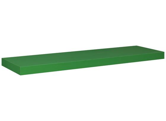 Nástenná Polica Simple 80 - zelená, Moderný, kompozitné drevo/plast (80/3,8/23,5cm) Nástenná Polica Simple 80 - zelená, Moderný, kompozitné drevo/plast (80/3,8/23,5cm)