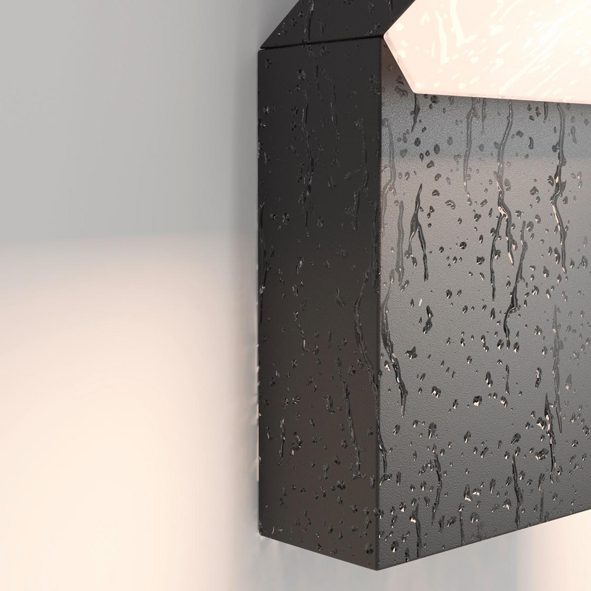 Außenwandleuchte Paso - Schwarz, MODERN, Metall (10/16,5/22cm) - MAYTONI