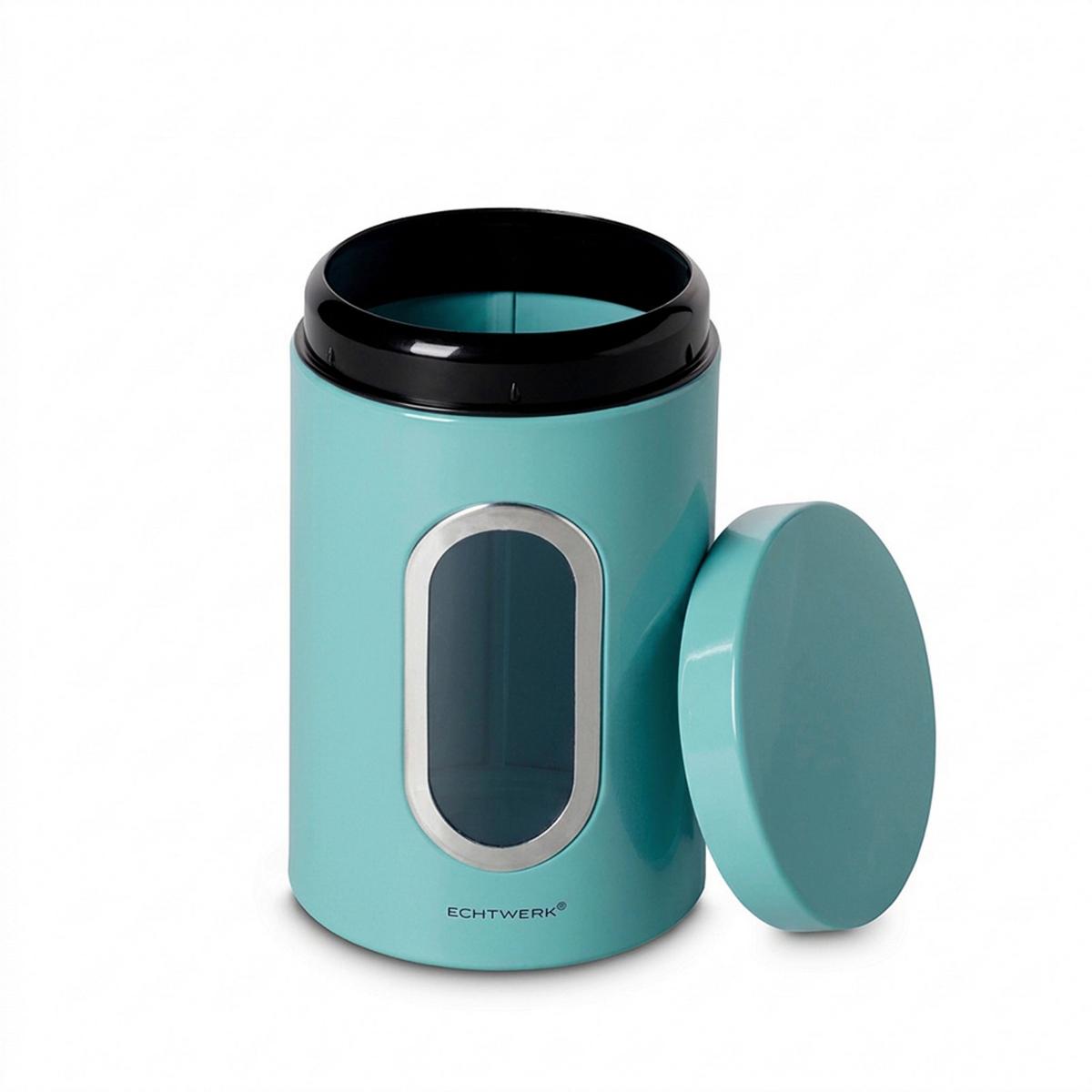 Ételtároló Vorratsdose, Ew-Cs-1071 - türkiz, Basics, fém (11/17,5cm) - Echtwerk