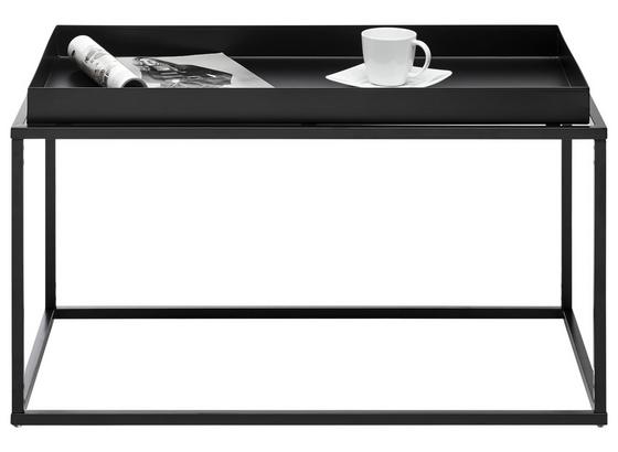 Odkladací Stolík Club Ny - čierna, Moderný, kov (80/45/45cm) Odkladací Stolík Club Ny - čierna, Moderný, kov (80/45/45cm)
