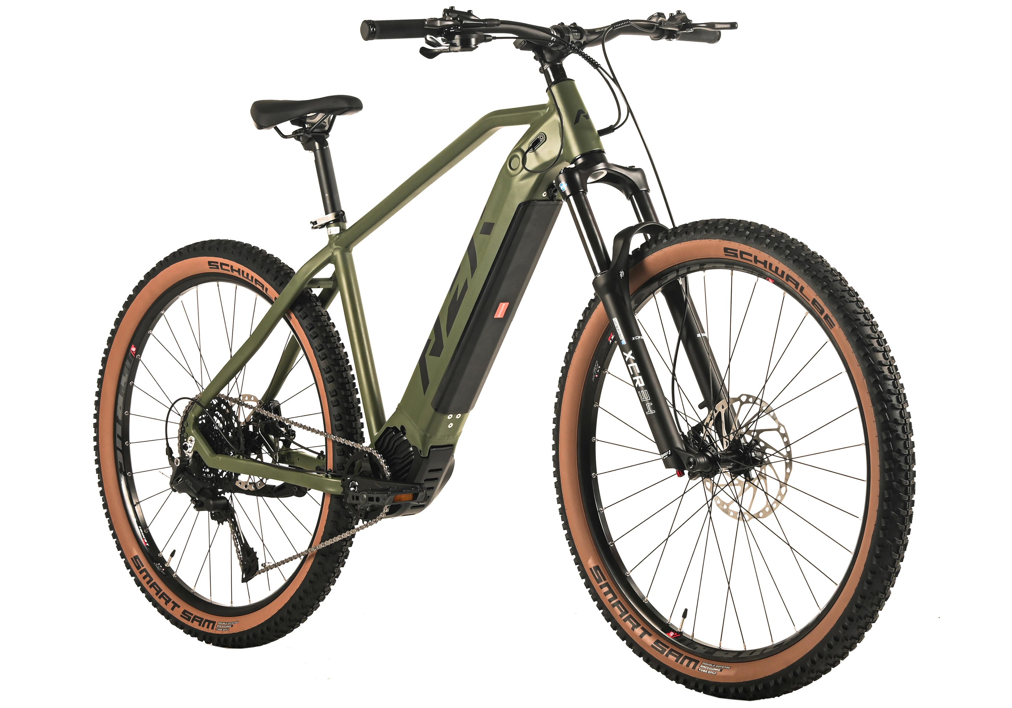 Mountainbike 29 Zoll 10 Gänge, Scheibenbremse - Grün, LIFESTYLE, Metall (180/70/100cm)