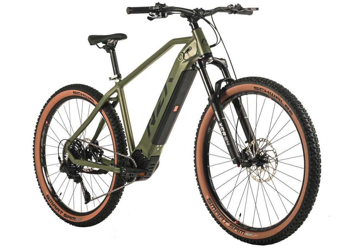 Mountainbike 29 Zoll 10 Gänge, Scheibenbremse - Grün, LIFESTYLE, Metall (180/70/100cm)