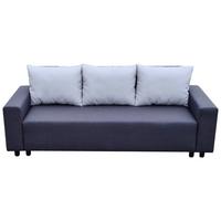 Kanapé Evelin - világosszürke/grafitszürke, Romantik / Landhaus