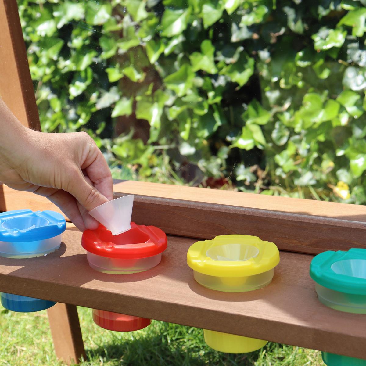 Maltafel Braun, B/h/t: 70x105x50cm - Braun, KONVENTIONELL, Holz (70/105/50cm) - Ambia Garden