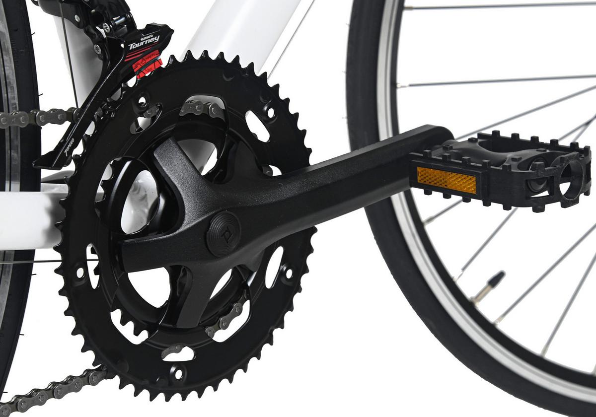 Adore Rennrad 28 Zoll weiß - Weiß, KONVENTIONELL, Metall (25/140/60cm)