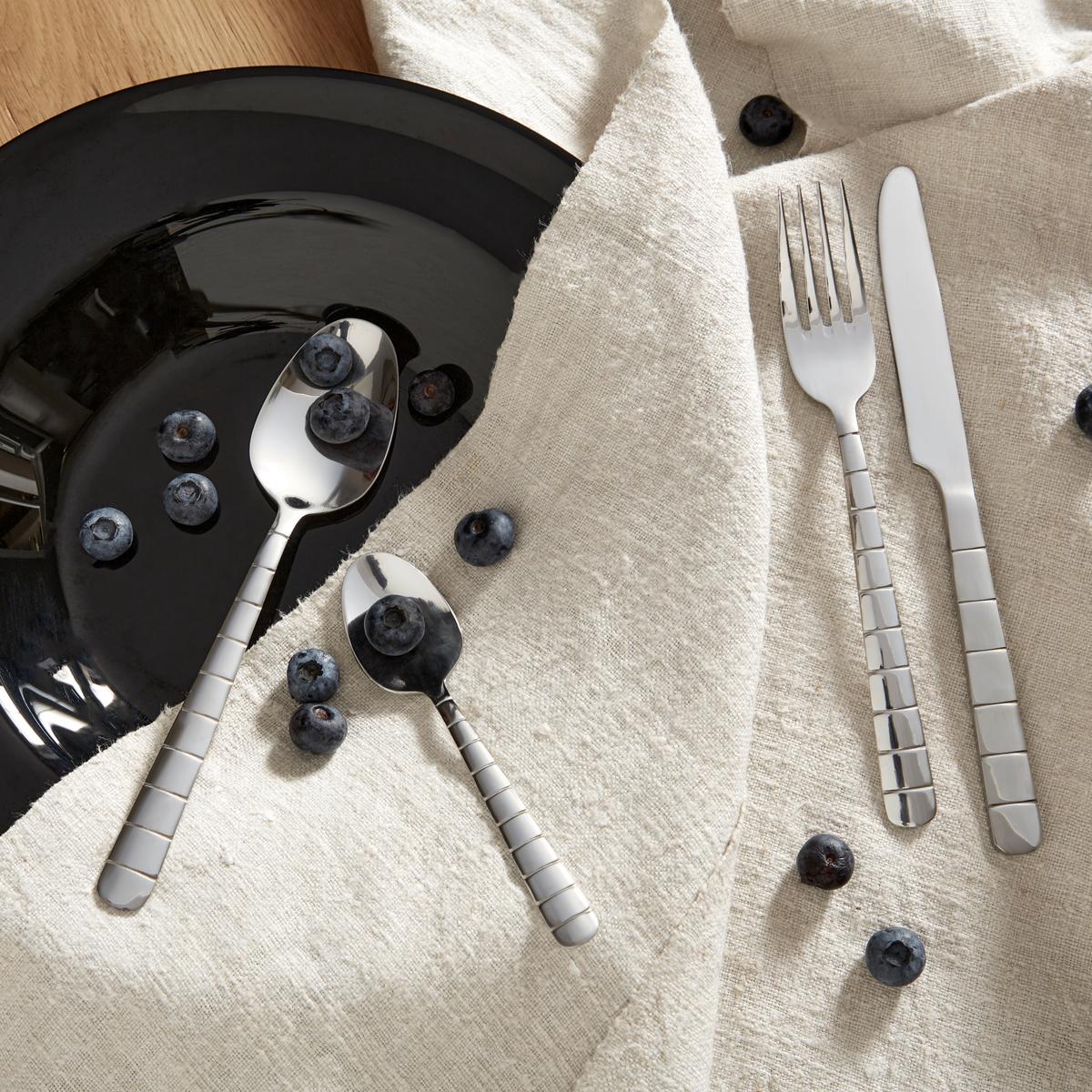 Besteckset 16-teilig Stefanie Für 4 Personen - Silberfarben, KONVENTIONELL, Metall - Luca Bessoni