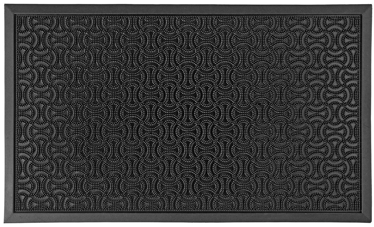 DVEŘNÍ ROHOŽKA Linus, 60/80cm, černá - černá, plast (60/80cm) - Mömax