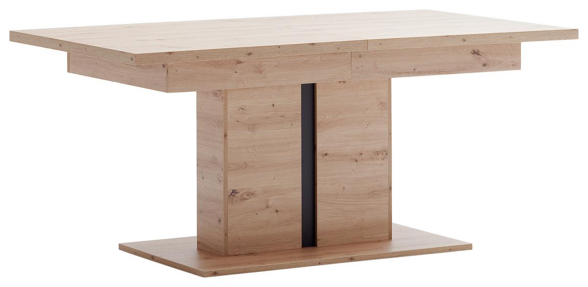 Esstisch ausziehbar Buenos Aires 180-280x100 cm - Eichefarben/Anthrazit, Design, Holzwerkstoff (180-280/100/77cm) - MID.YOU