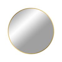 Wandspiegel Messingfarben B: 60 cm - Messingfarben, Basics, Glas/Metall (60/60/3cm)