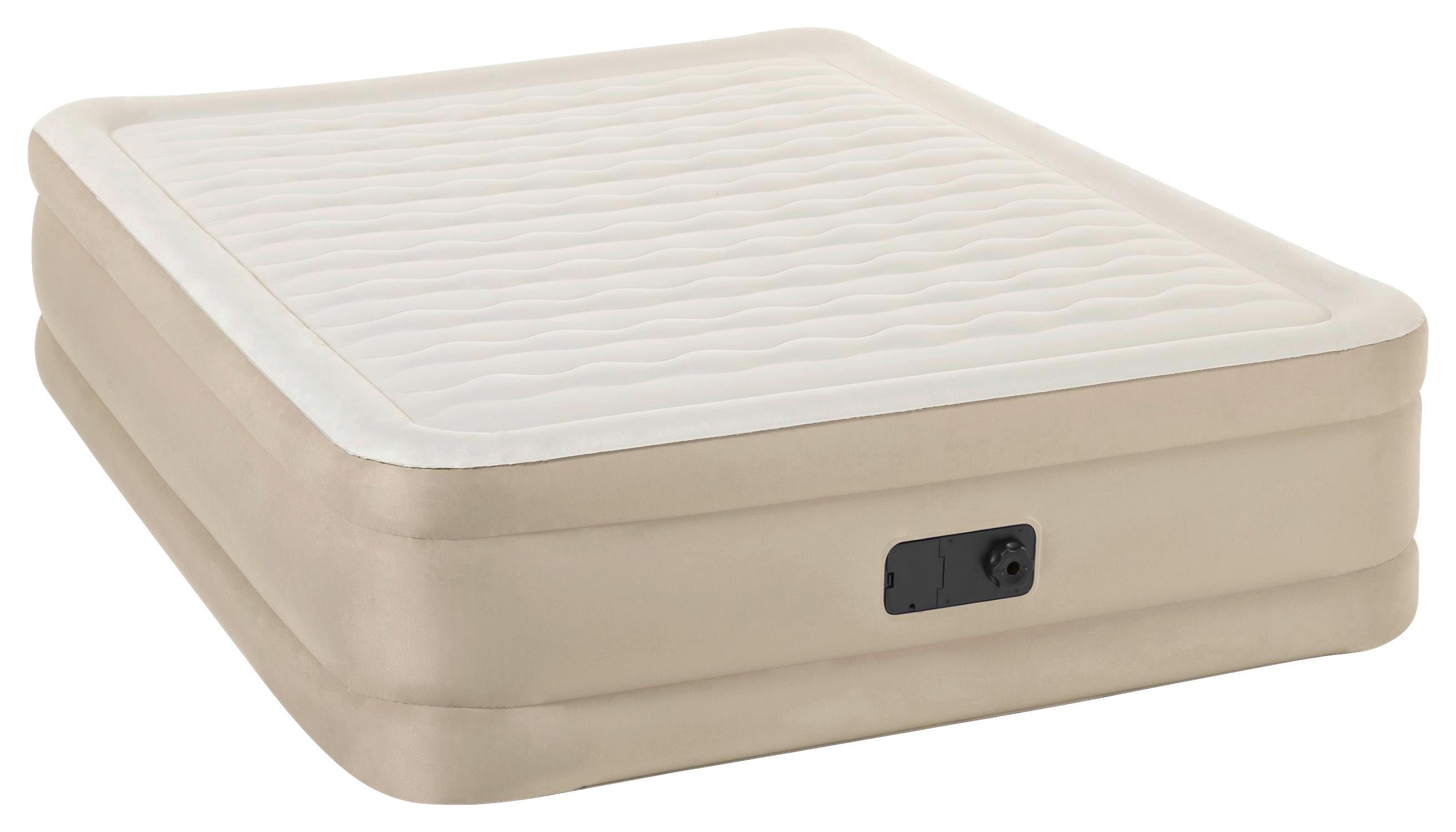 Luftbett LxB: 203x152 cm Fortech Airbed Queen Beige - Beige, MODERN, Kunststoff (203/152/46cm) - Bestway