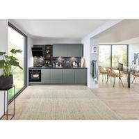 Küchenzeile Eastbourne Ohne Geräte B: 290 Cm Mineralgrün - Basics, Holzwerkstoff (290cm) - Vertico