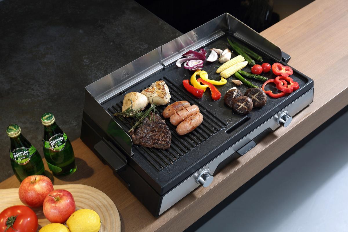 Tischgrill Nabo Bsg 5000 - Edelstahlfarben, Basics, Metall (61,1/16,8/34,3cm) - Nabo