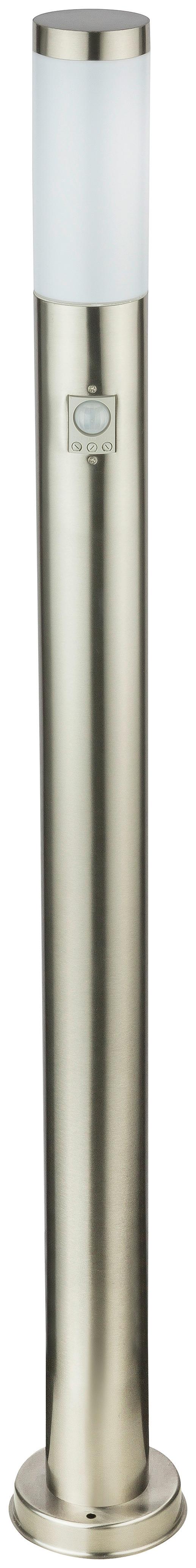 Led Außenleuchte Mit Bewegungsmelder Boston 60 Watt - Opal, Basics, Kunststoff/Metall (12,7/110cm) - Globo