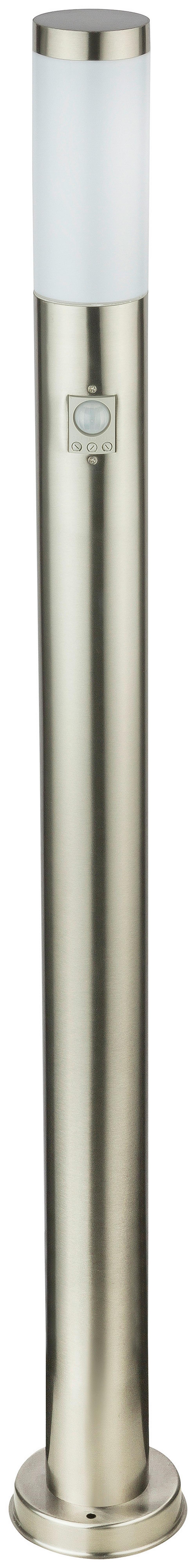 Led Außenleuchte Mit Bewegungsmelder Boston 60 Watt - Opal, Basics, Kunststoff/Metall (12,7/110cm) - Globo