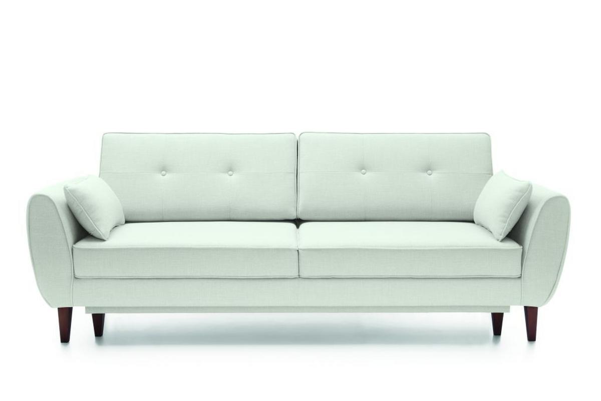 Schlafsofa Candy Hellgrau B: 237 cm - Erlefarben/Hellgrau, MODERN, Holz/Textil (237/86/94cm)
