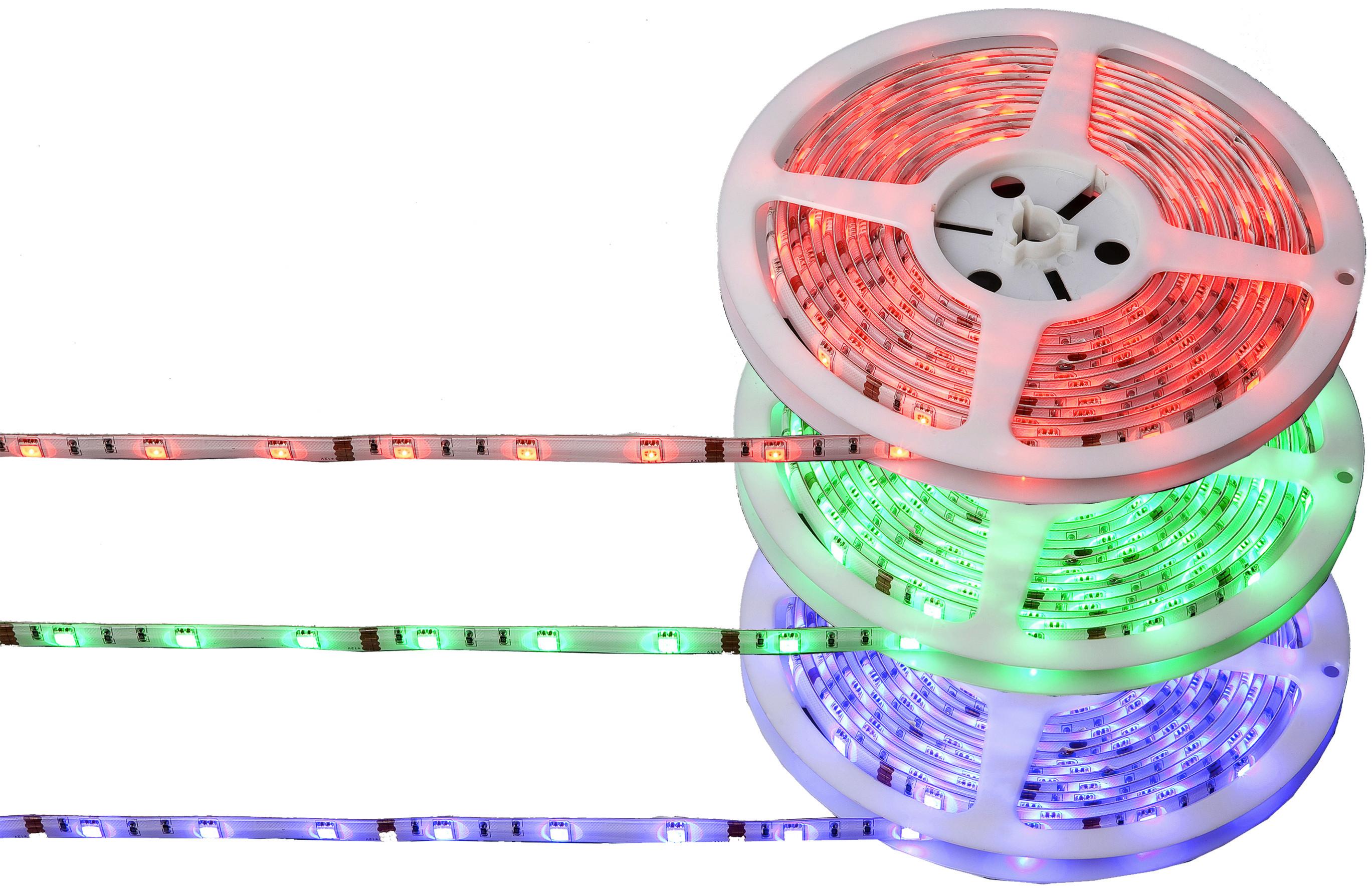 LED-Stripe 500 cm mit Farbwechsler