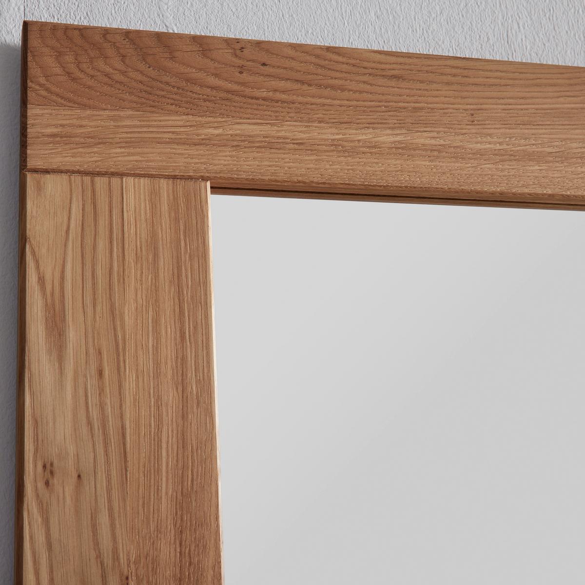 Skříň na odev LOLA dub masiv - divoký dub/černá, Lifestyle, kov/dřevo (70/196/40cm) - ecoTree