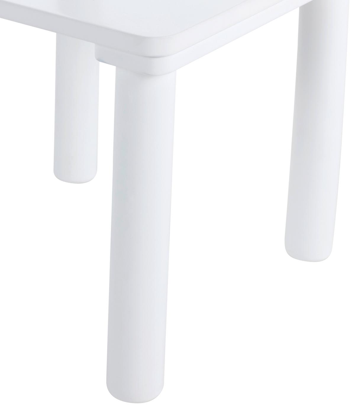 Kindersitzgruppe Bambini Weiß 3-Tlg. - Weiß, MODERN, Holz/Holzwerkstoff - P & B