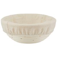 Kelesztő Kosár Krisitna -S - fehér, Romantik / Landhaus, textil/fa (20/8cm) - James Wood