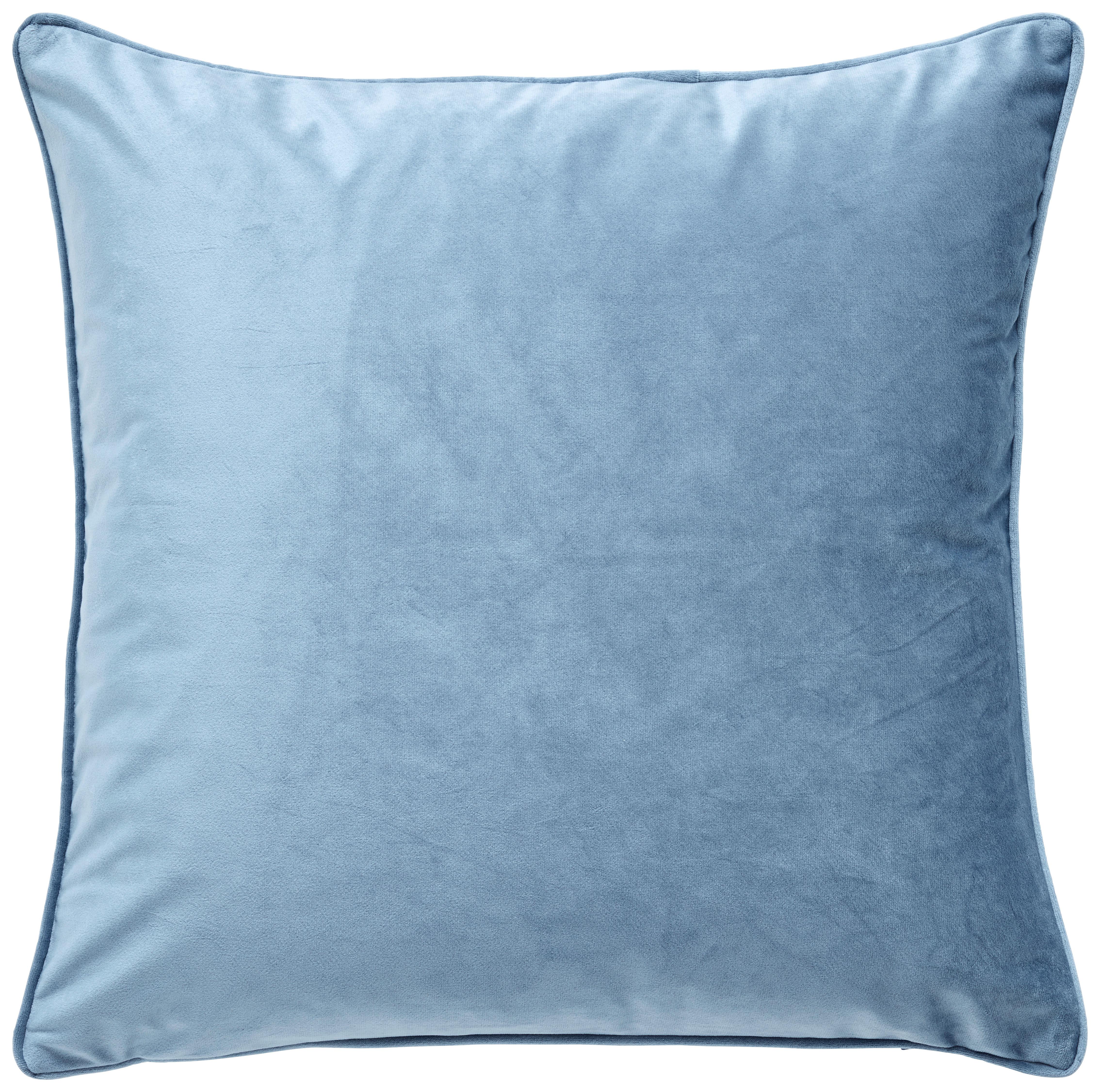DEKORAČNÍ POLŠTÁŘ VIOLA - modrá, Konvenční, textil (45/45cm) - Premium Living