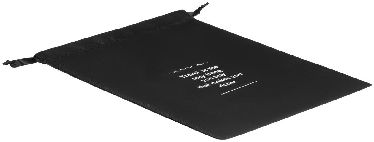 Kofferorganizer-set Erik - Schwarz, KONVENTIONELL, Textil - Luca Bessoni