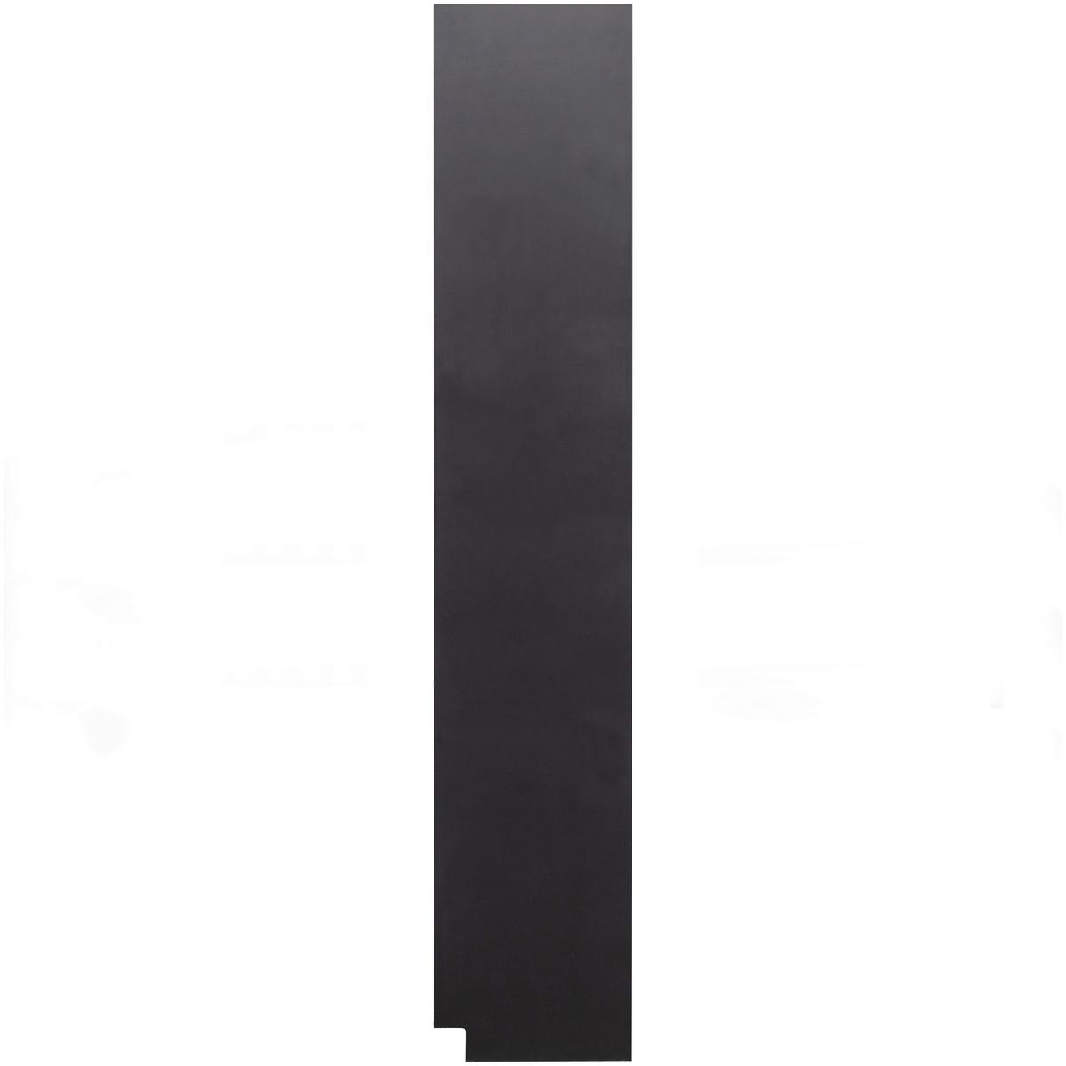 Mehrzweckschrank Finca Schwarz B: 78 Cm - Schwarz, Design, Holz (78/210/40cm) - Livetastic