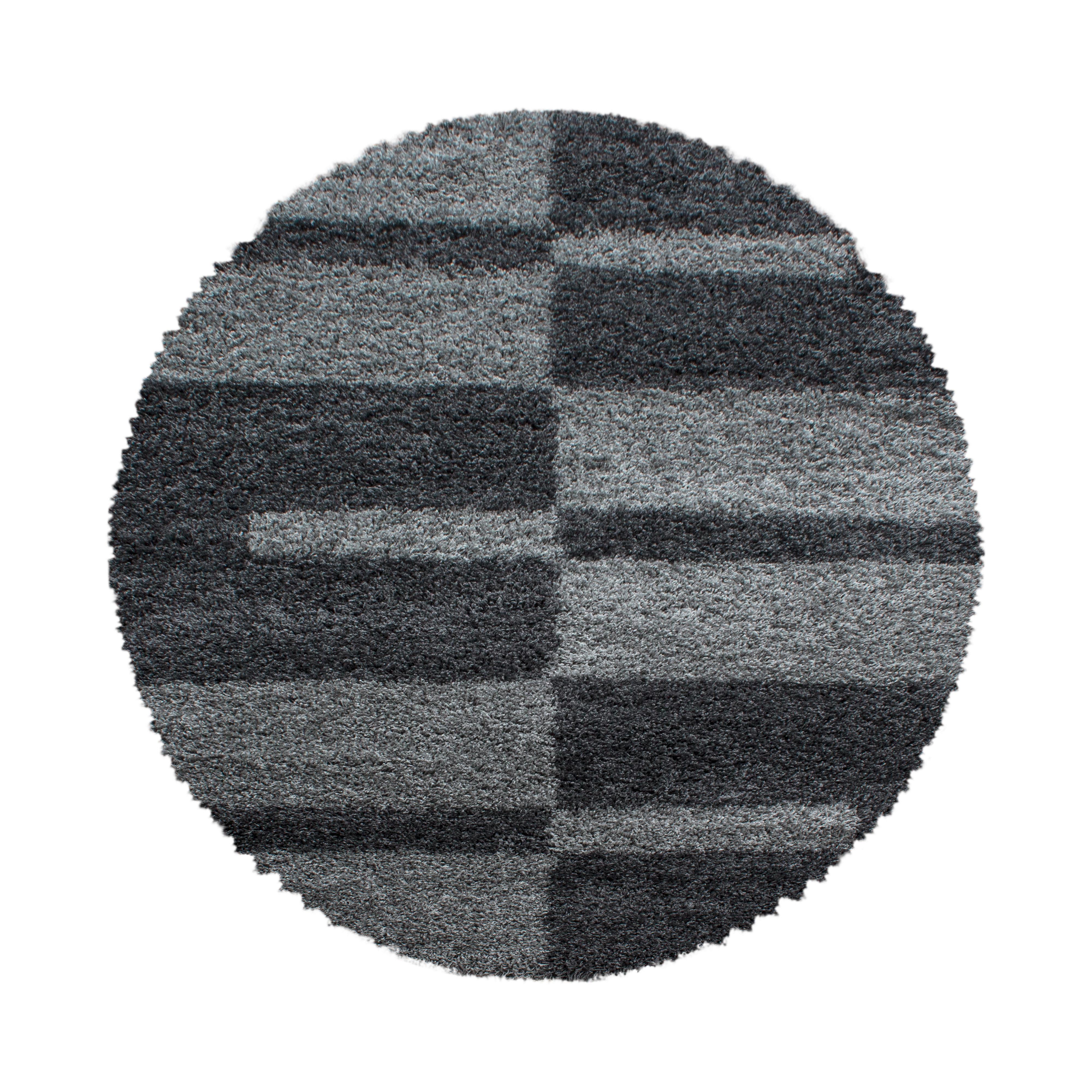 Hochflorteppich Gala - Grau, Design, Textil (80/80cm) - Novel