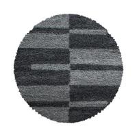 Hochflorteppich Gala - Grau, Design, Textil (80/80cm) - Novel