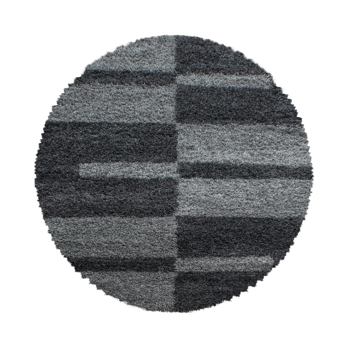 Hochflorteppich Gala - Grau, Design, Textil (80/80cm) - Novel