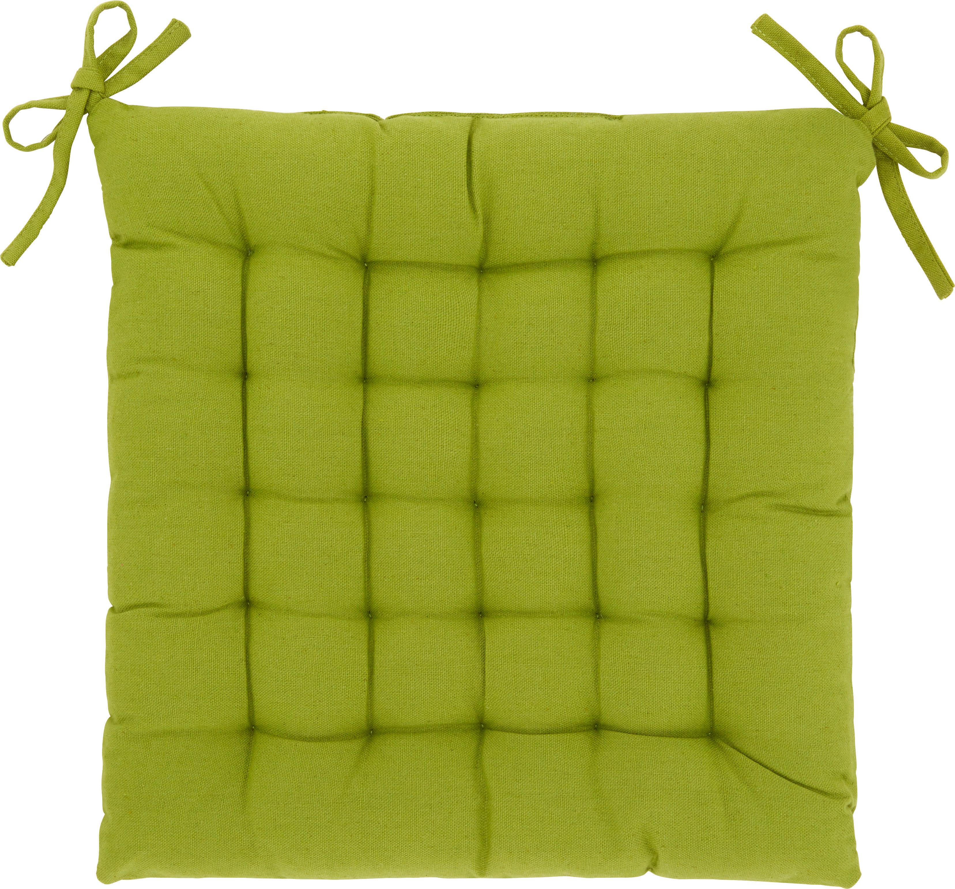Poduška Na Sedenie Anke, 40x40cm - zelená, textil (40/40cm) - Modern Living