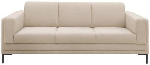 3-sitzer-sofa Looks Vii - Beige/Silberfarben, Design, Textil (210/82/90cm) - LOOKS by W.Joop