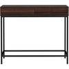 Konsole Celine Braun 90 cm - Schwarz/Braun, Design, Holzwerkstoff (90/76/35cm) - MID.YOU