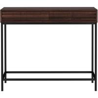 Konsole Celine Braun 90 cm - Schwarz/Braun, Design, Holzwerkstoff (90/76/35cm) - MID.YOU