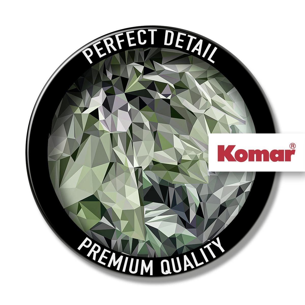 Fototapete Emerald Flowers - Multicolor, Trend, Papier (300/280cm) - Komar