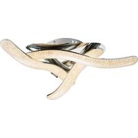 LED-Deckenleuchte Dephlin Ø 54 cm In Kristall-Optik - MODERN, Kunststoff/Metall (54/13cm) - Luca Bessoni