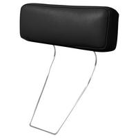 Kopfstütze Spring, Schwarz B: 52 cm - Schwarz, Design, Leder (52/17/14cm) - Livetastic