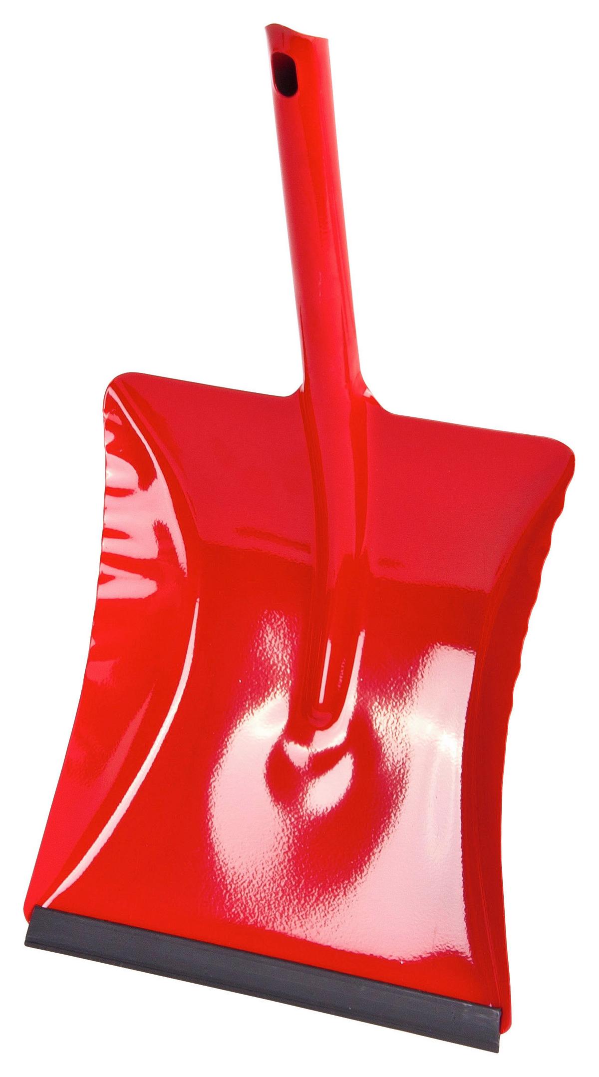Lapát Metall - piros, Konventionell, fém (22/38cm) - Ondega