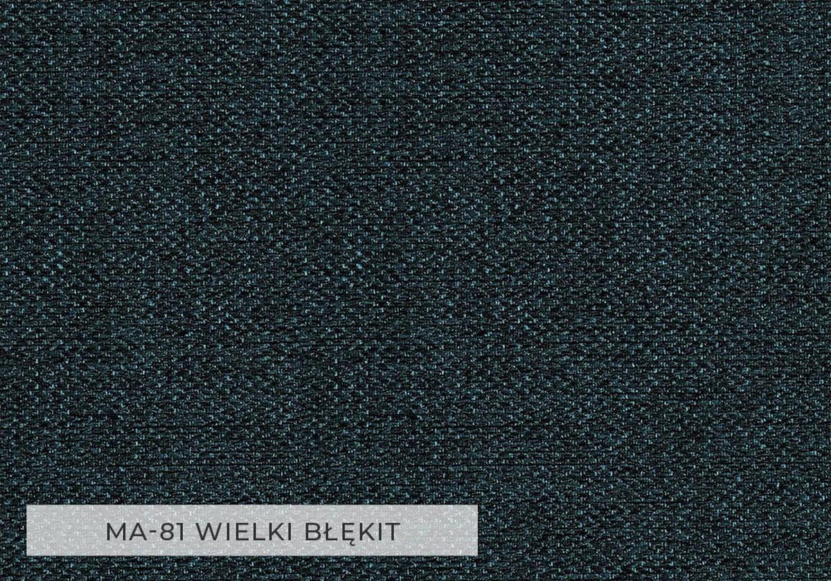 Rozkládací sedačka Simone, pravé provedení - přírodní barvy/tmavě modrá, Moderní, dřevo/textil (321/82/95/208cm)