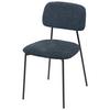 Vierfußstuhl Sören Giga-S - Blau/Schwarz, KONVENTIONELL, Textil/Metall (44/78/49cm)